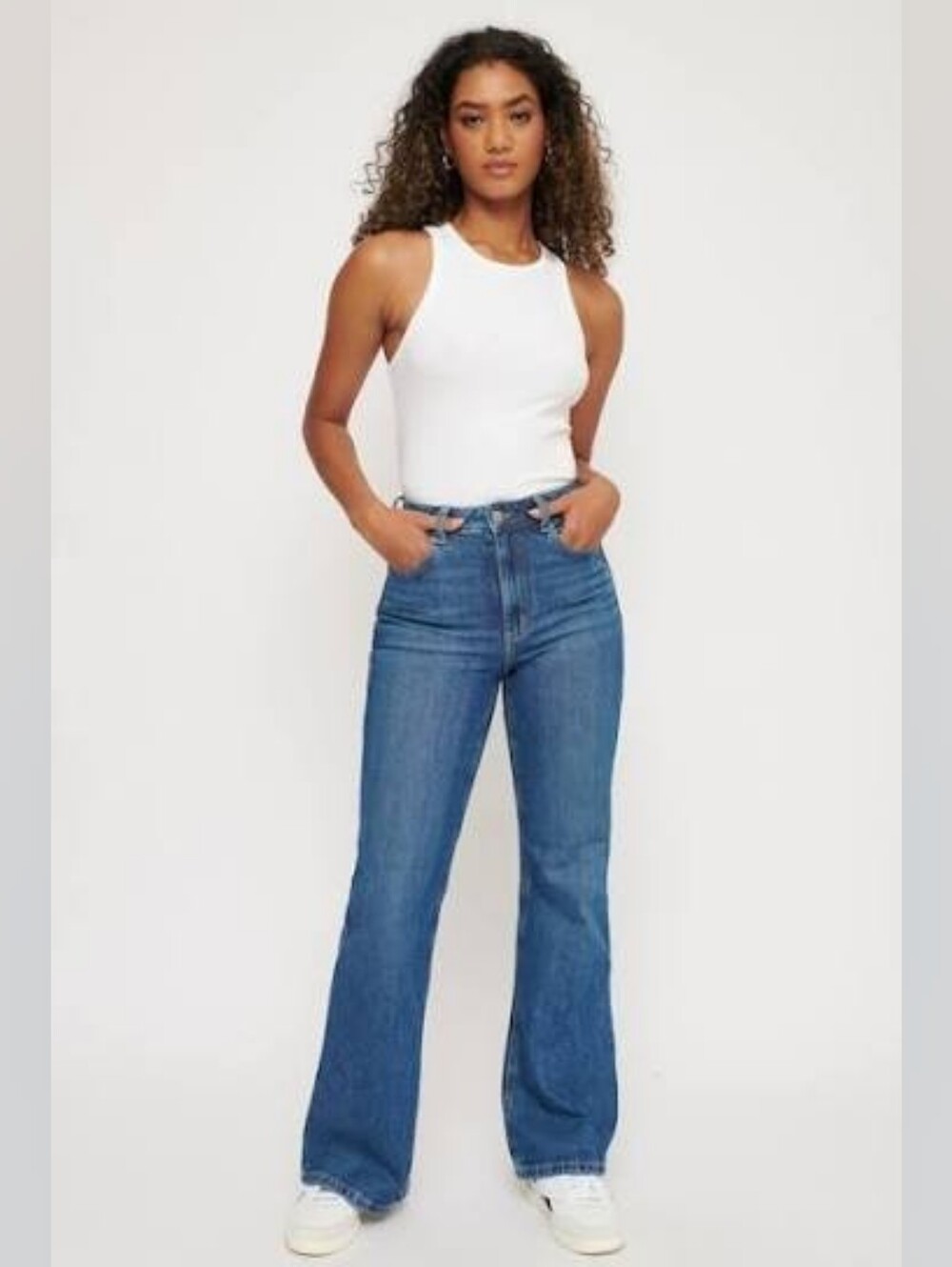 Dynamite Hailey Flared Jeans Blue Size 26